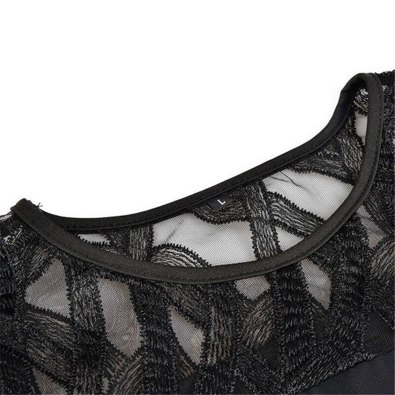 Image of Stephanie | Women's 3/4 Sleeve A-Line Midi Dress