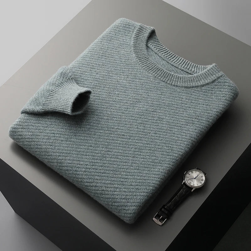 Kris | Men's Crew Neck Sweater - Image 9