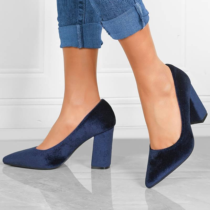 Classic Suede Heels