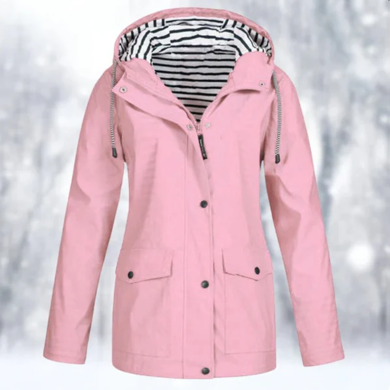 Teresa | Women's Hooded Raincoat - Image 7