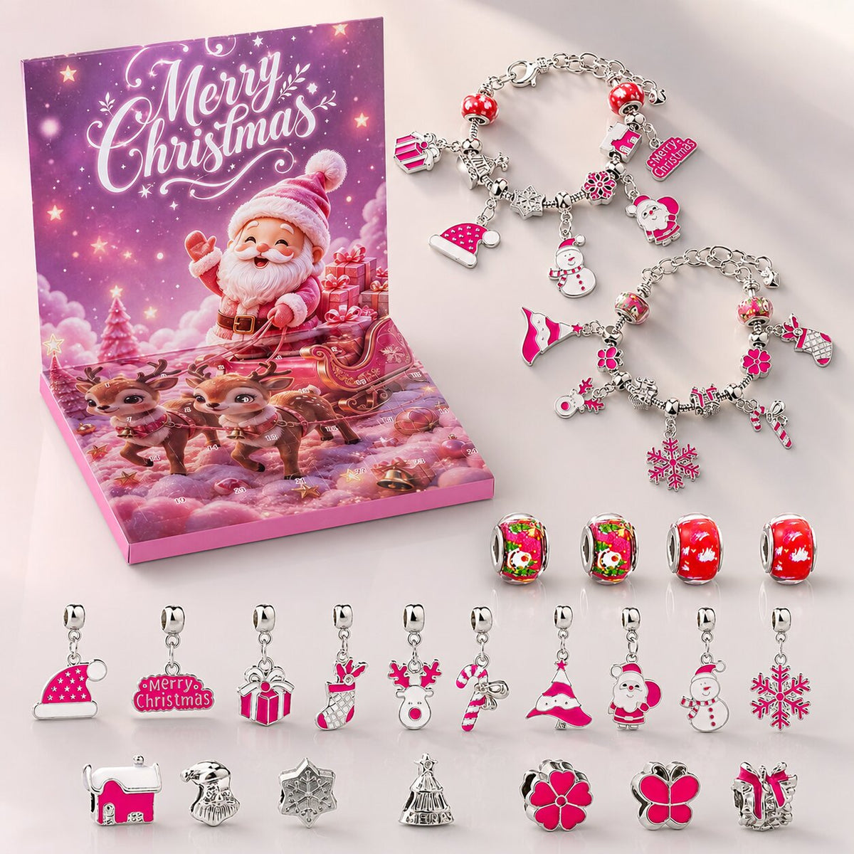 DIY Bracelet Advent Calendar - 24-Day Jewelry Making Countdown