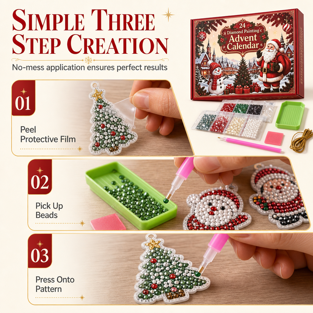 DIY Christmas Decoration Advent Calendar 2026 – 24 Days