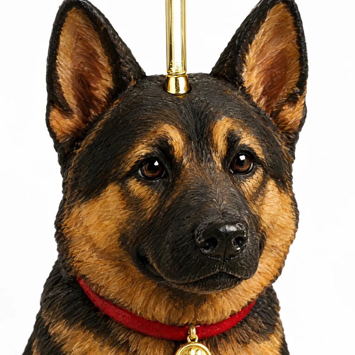 Dog Advent Calendar for Dog Lovers – 24 Acrylic German Shepherd Ornaments for Christmas Tree Decoration