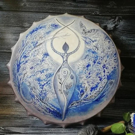 Handcrafted 'Tree of Life' Shamanic Drum