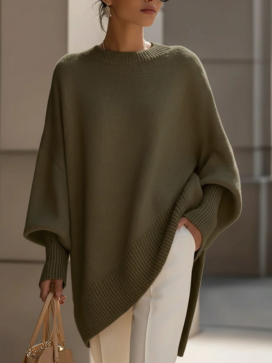 Image of Lisa | Women's Oversized Crew Neck Sweater
