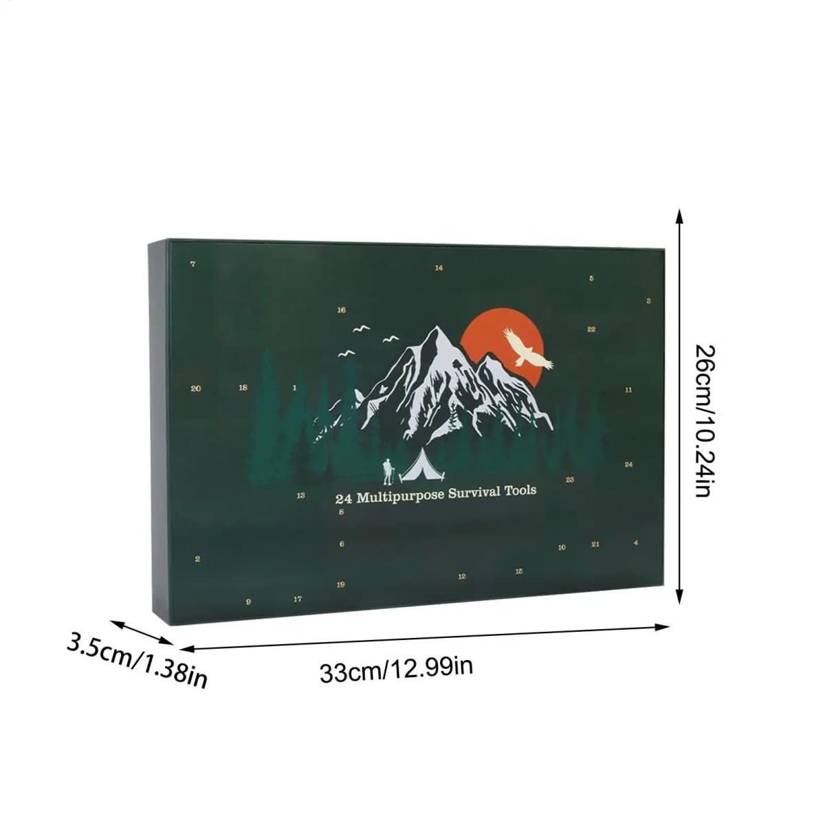 Men's Advent Calendar: 24 Outdoor Tools for Adventure