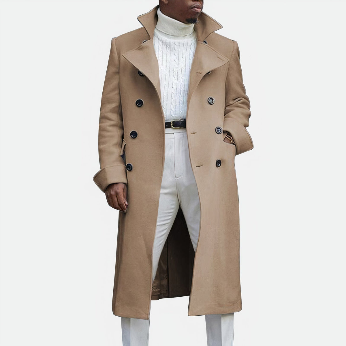 Men's Double-Breasted Jacket