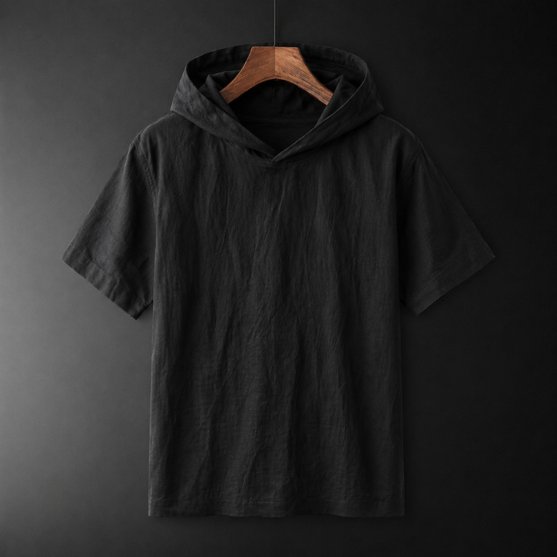 Men's Relaxed-Fit Breathable Hooded Shirt