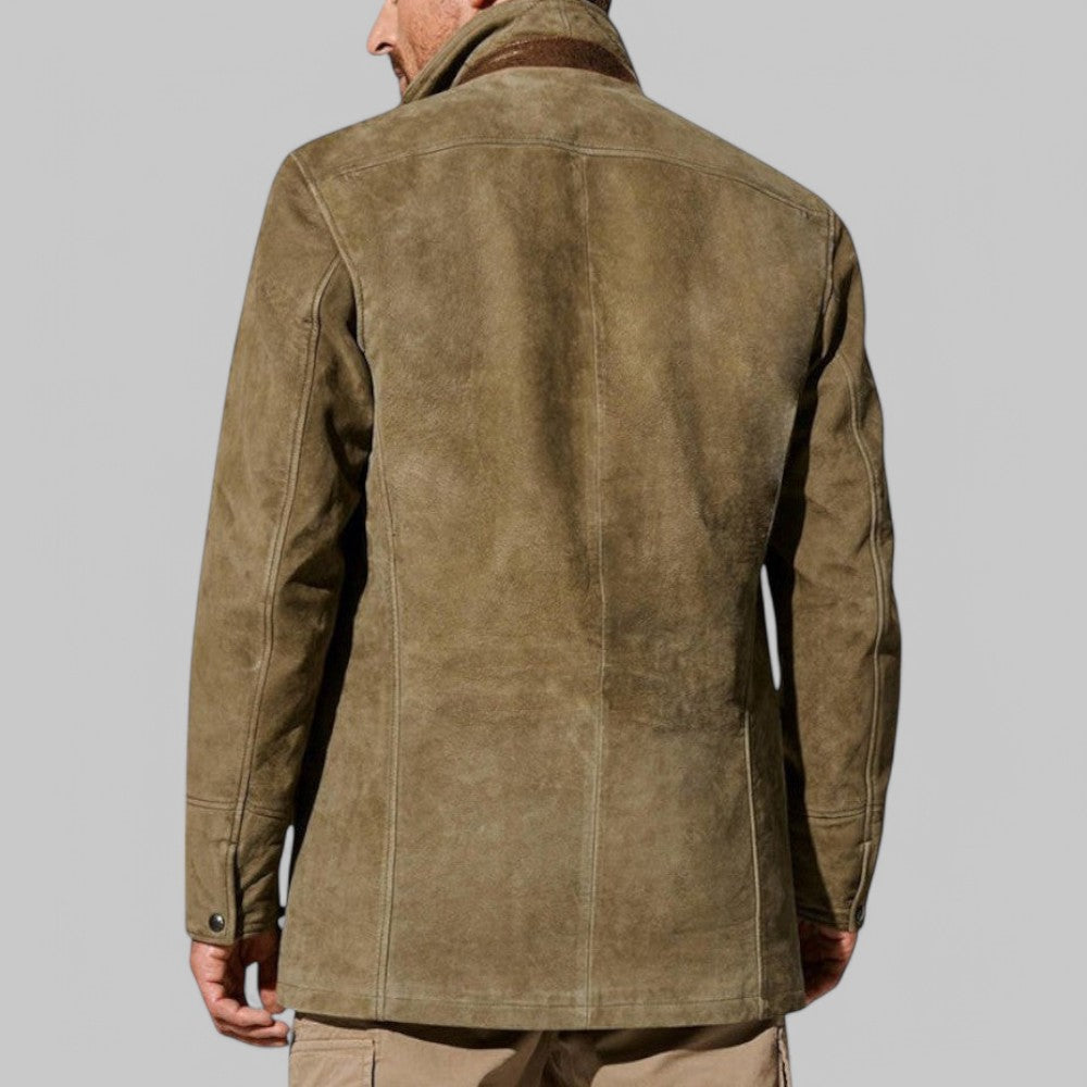 Men's Vintage Autumn Blazer – Classic Field Style Jacket