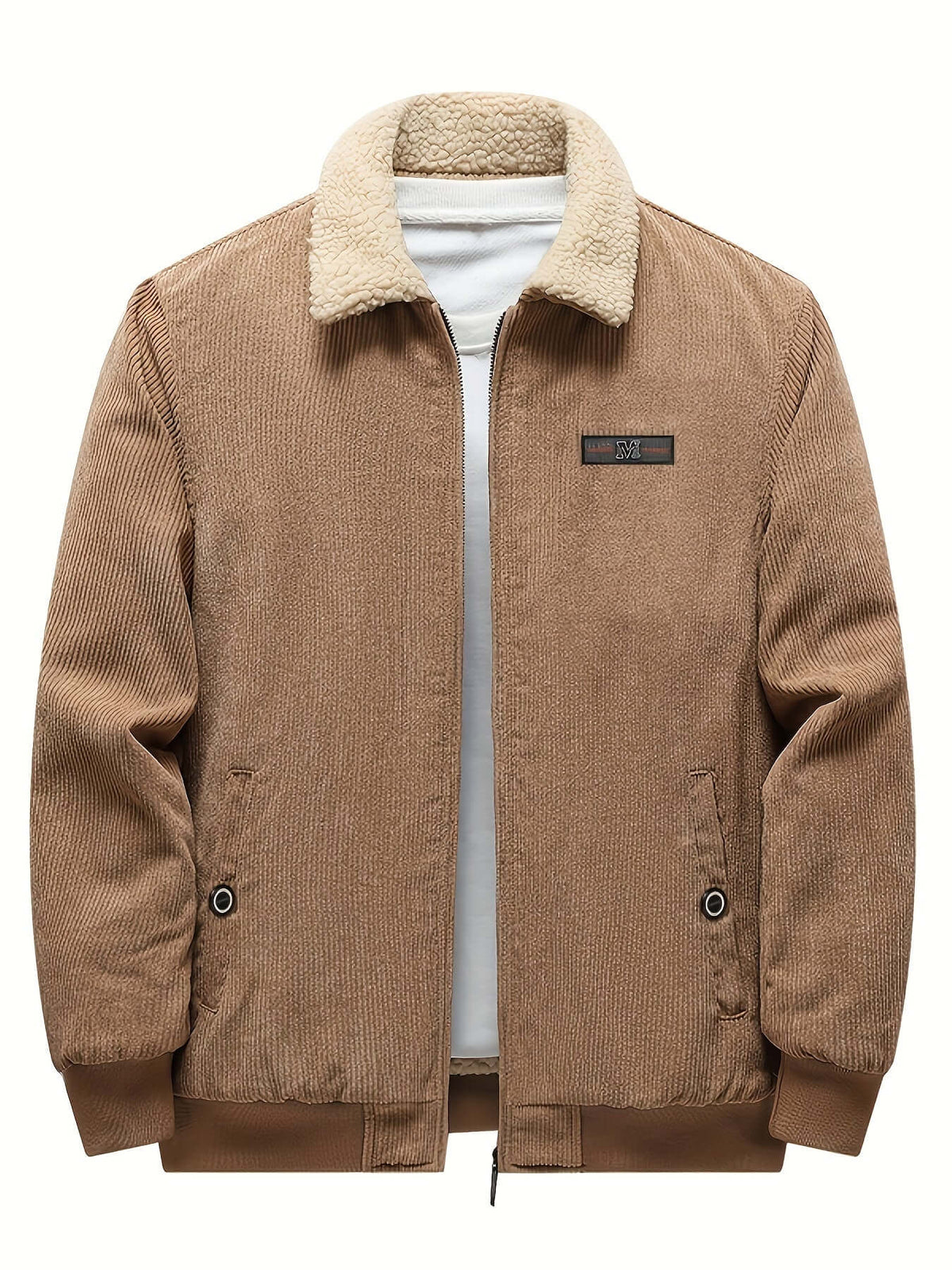 Men's Warm Winter Jacket - Thick Quilted Coat