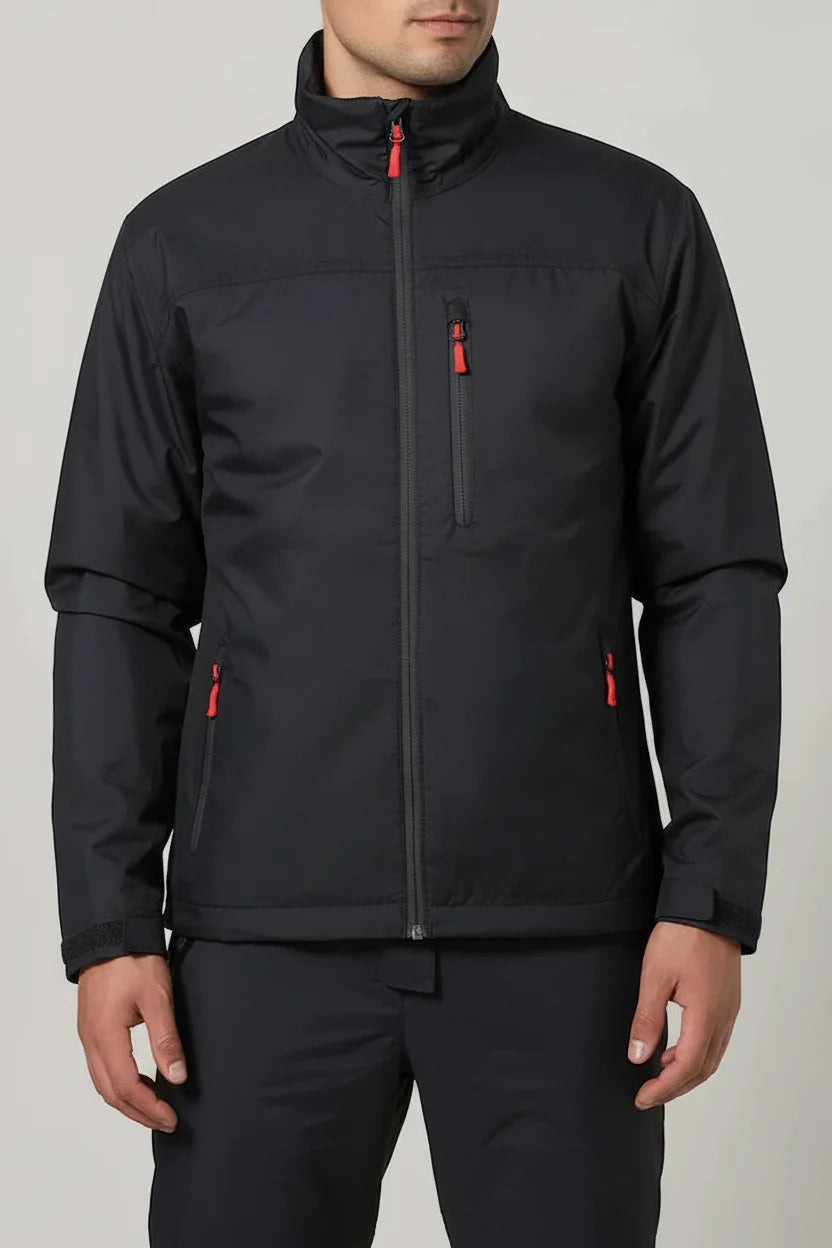 Men's Waterproof & Windproof Breathable 2-Layer Crew Jacket