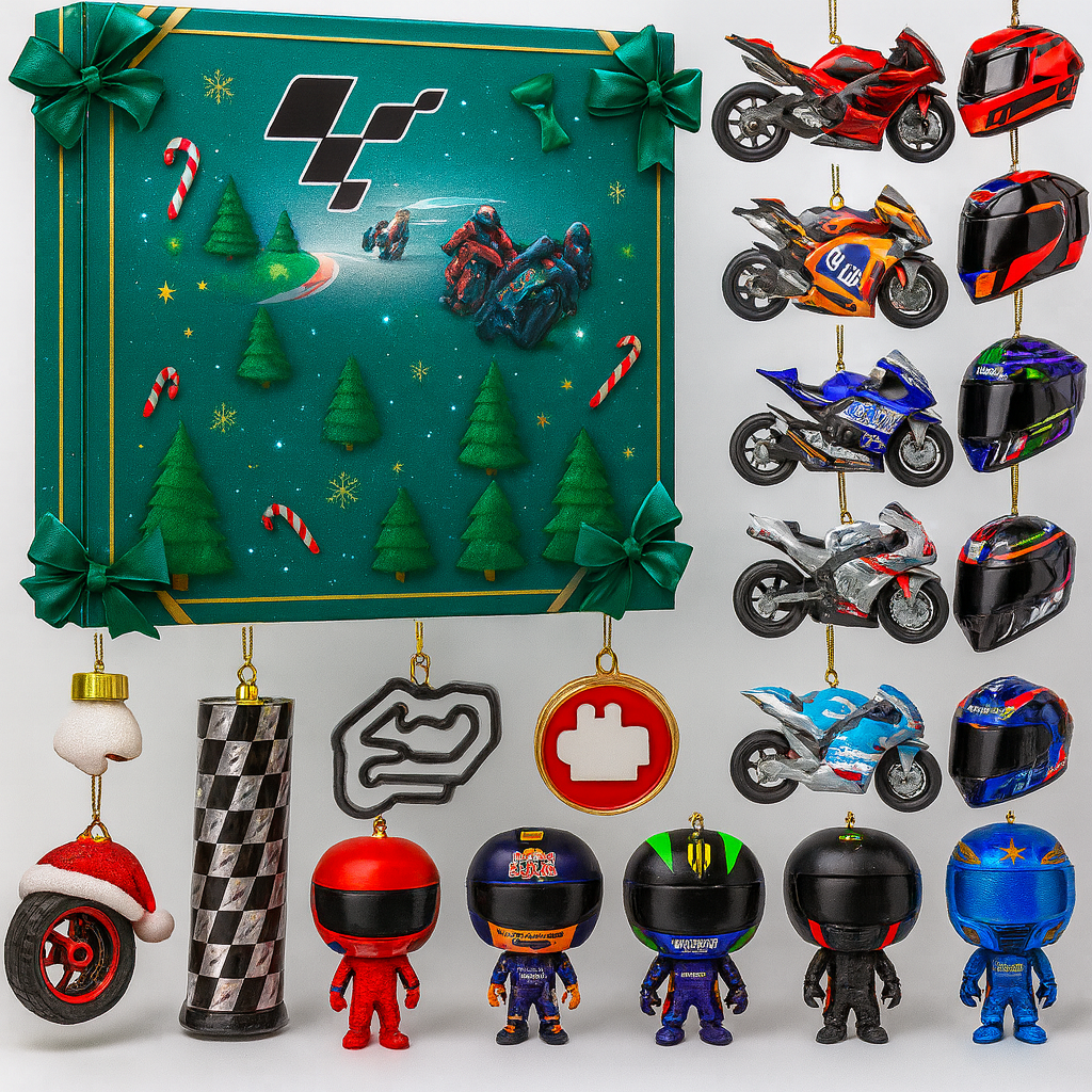Mini Motorbike Advent Calendar Set – Toys and Miniature Collection