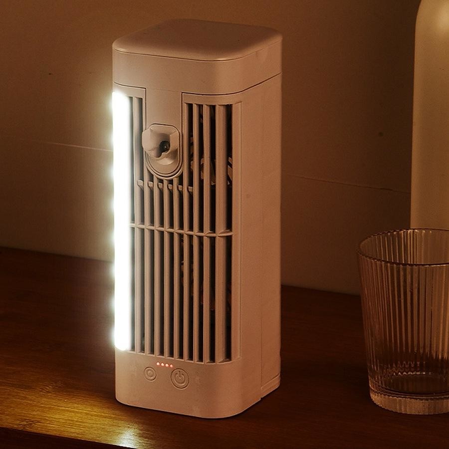 USB Personal Misting Fan with Ice Compartment & 3 Speeds
