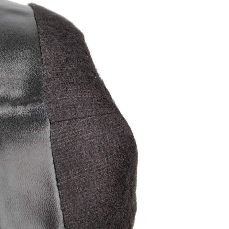 Vegan Leather Boots with Zipper
