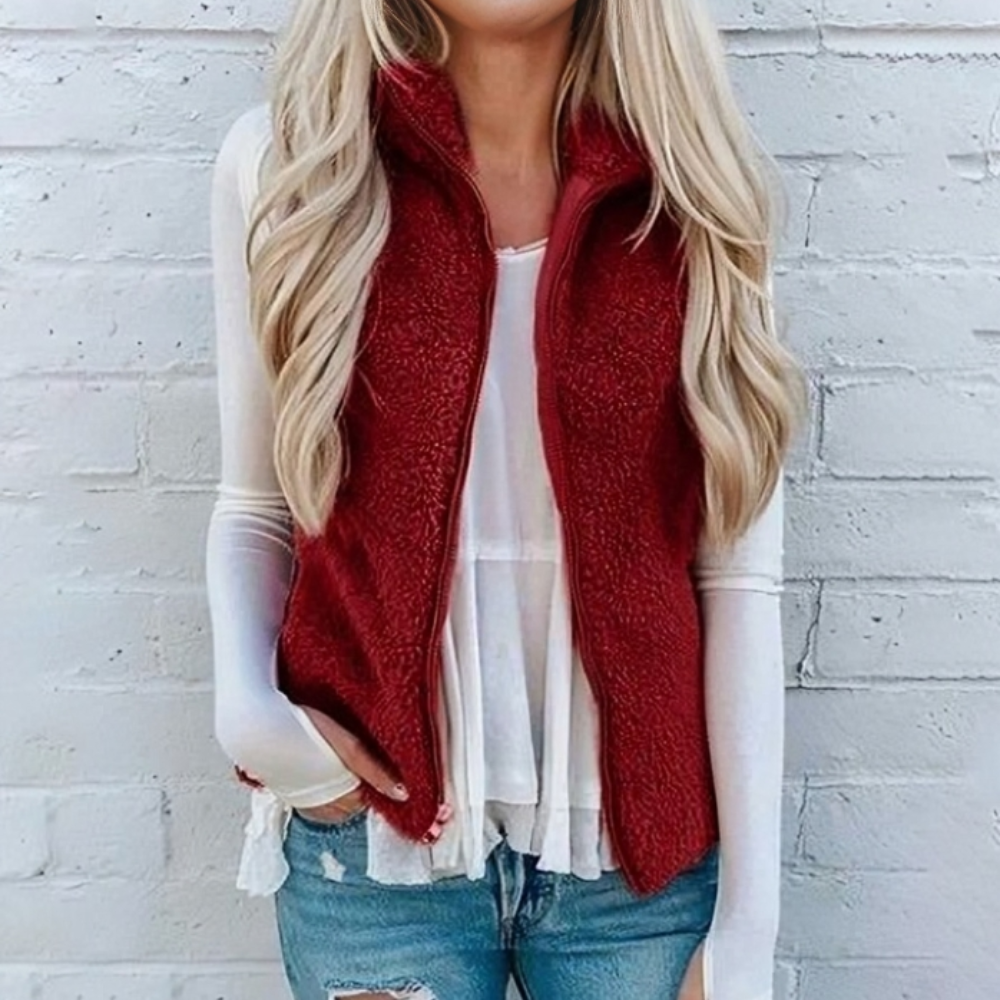 Women's All-Season Vest - Ideal for Leisure and Travel