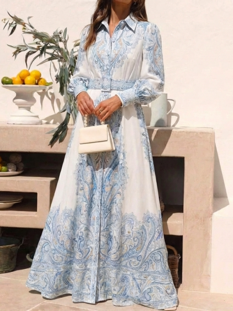 Women's Button-Down Maxi Dress