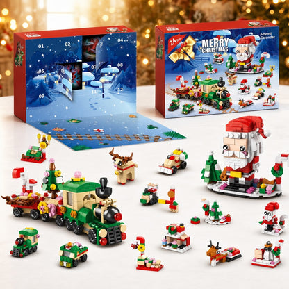 12-Day Christmas Brick Advent Calendar, 14 Builds, 6 in 1, 8 Designs