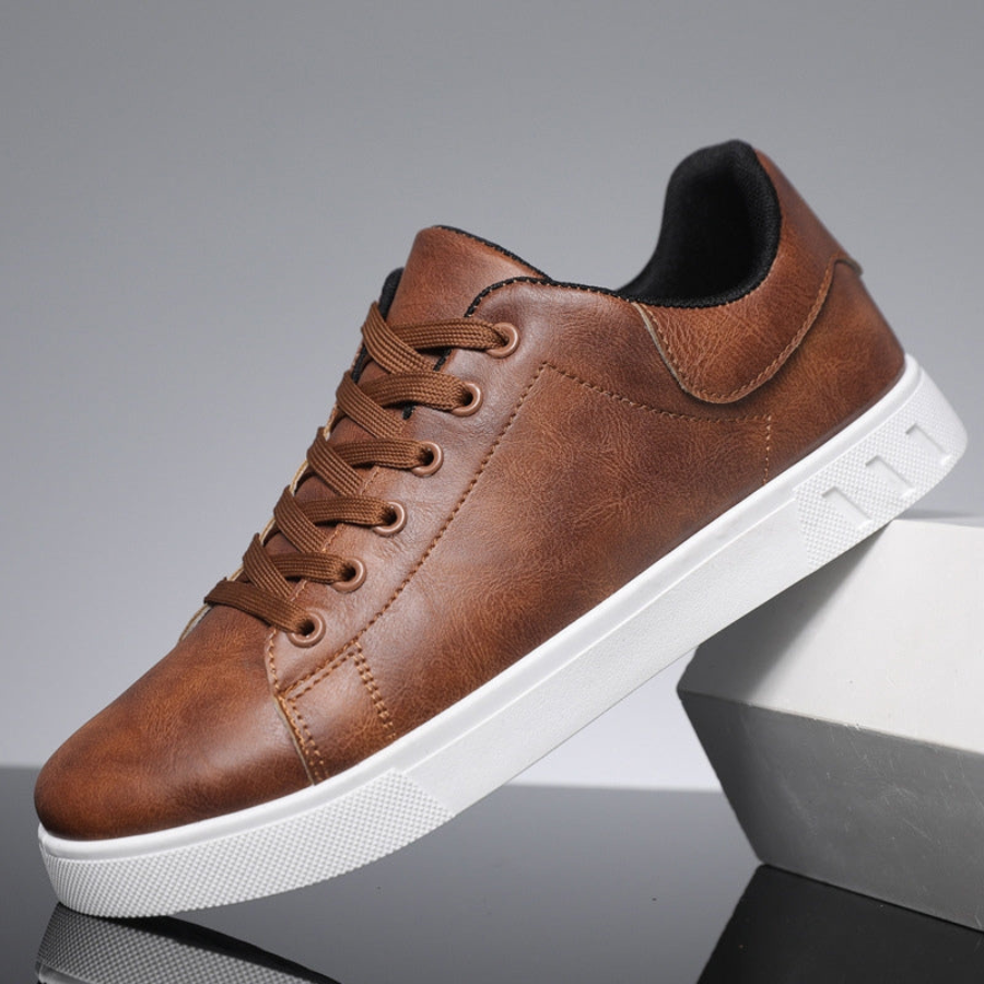 Harvey | Men's Lace-Up Casual Sneakers - Image 1