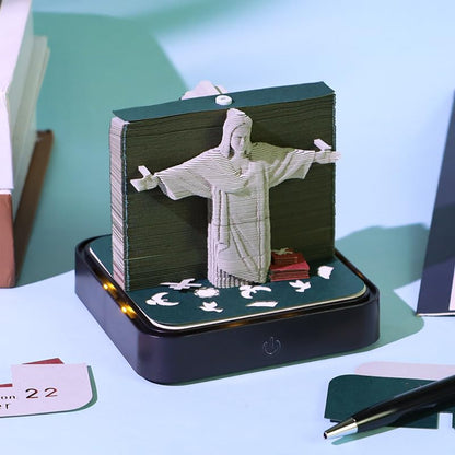 2026 Magic Calendar – Jesus with LED Light