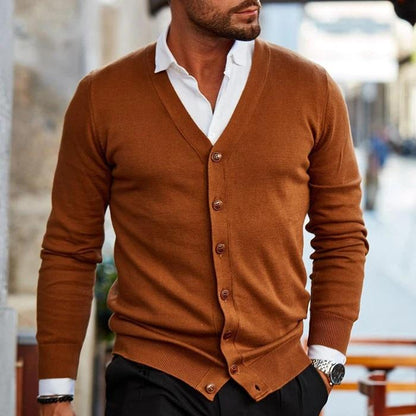 Kevin | Men's Button-Down Cardigan - Image 3