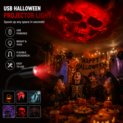 360° Rotating Night Light Projector