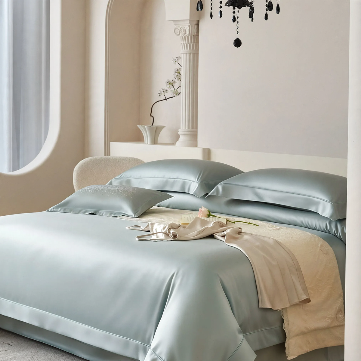 4-Piece Egyptian Cotton Bedding Set
