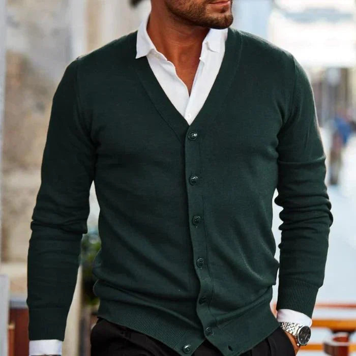 Kevin | Men's Button-Down Cardigan - Image 4