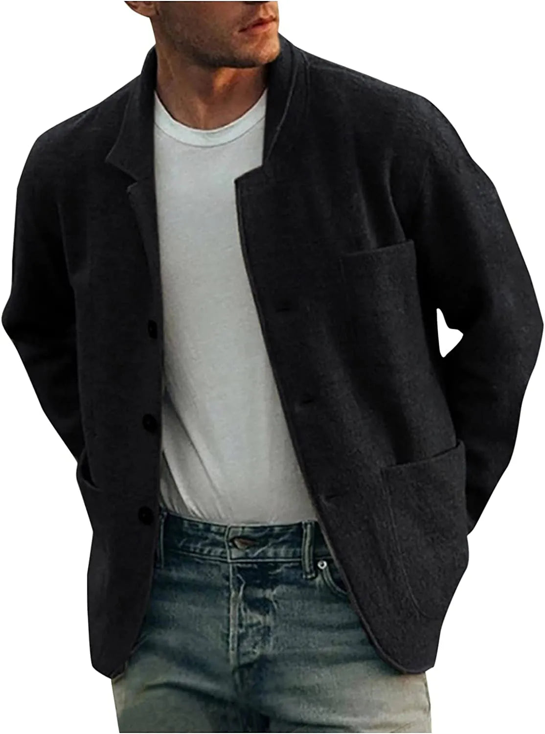John | Elegant Blazer for Men with Pockets - Image 18