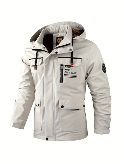 Dwight | Men's Hooded Utility Jacket - Image 3