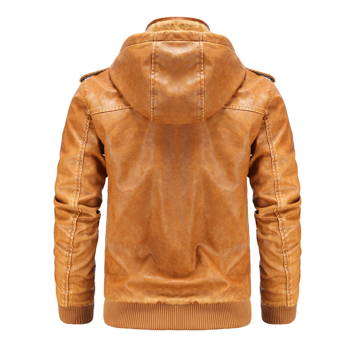 Dorian | Men's Hooded Bomber Jacket - Image 4