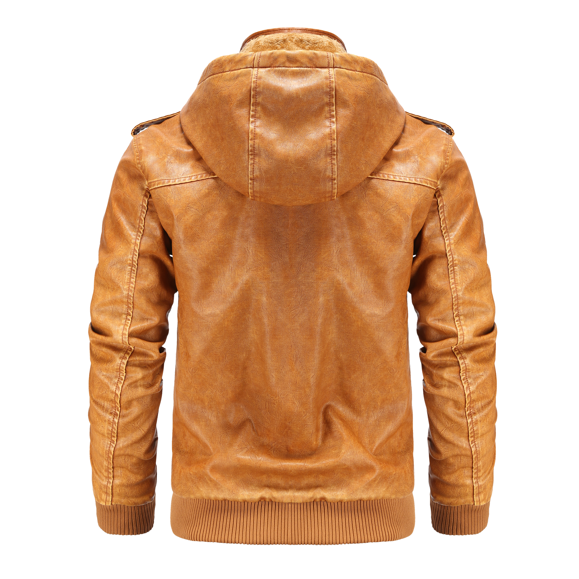 Dorian | Men's Hooded Bomber Jacket - Image 4