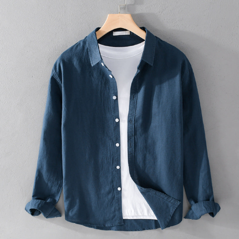 Bryan | Lofenzo Relaxed Linen Shirt - Image 6