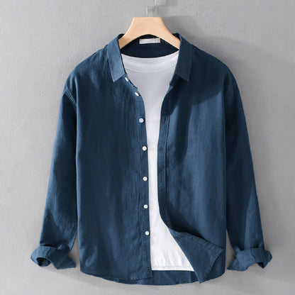Bryan | Lofenzo Relaxed Linen Shirt - Image 6