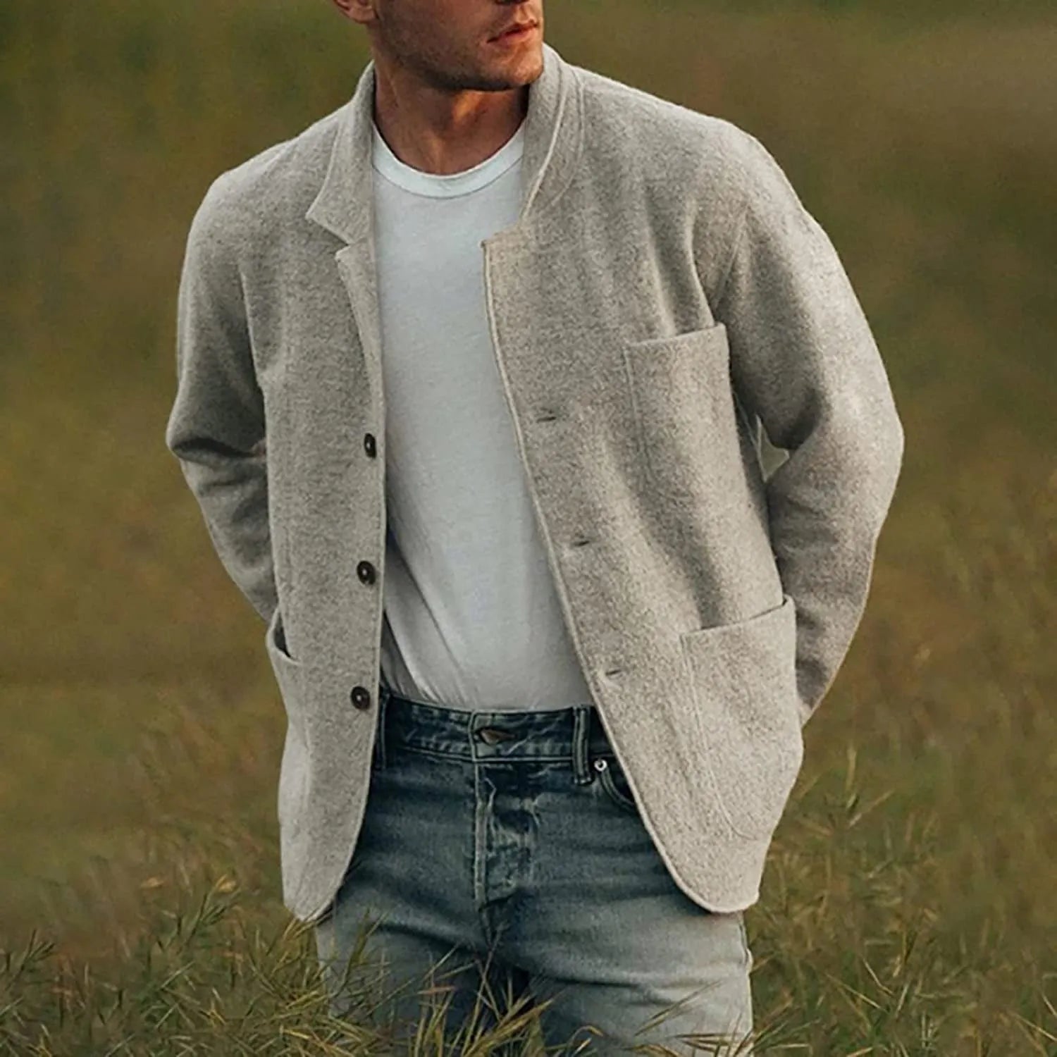 John | Elegant Blazer for Men with Pockets – Clovedale