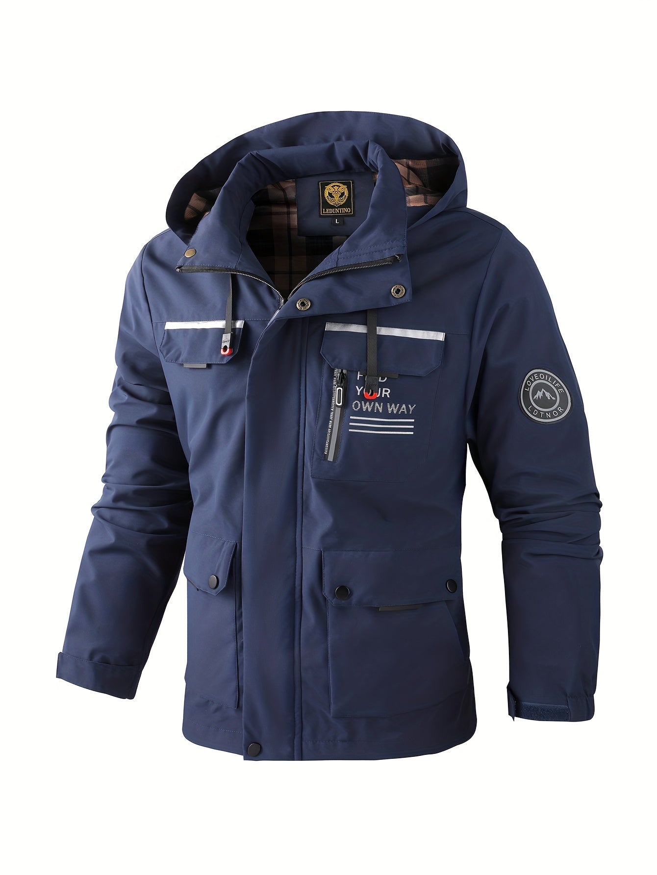 Dwight | Men's Hooded Utility Jacket - Image 7