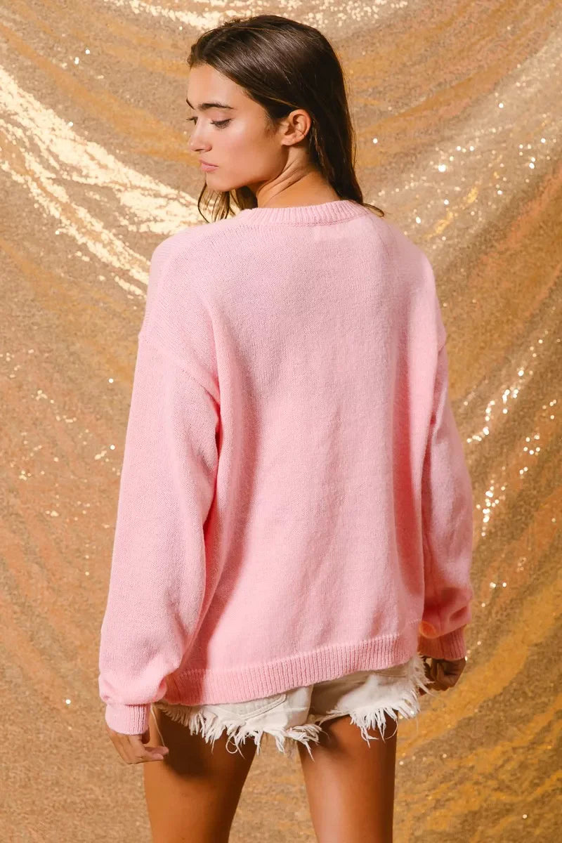 Jocelyn | Women's Novelty Christmas Crew Neck Sweater - Image 14