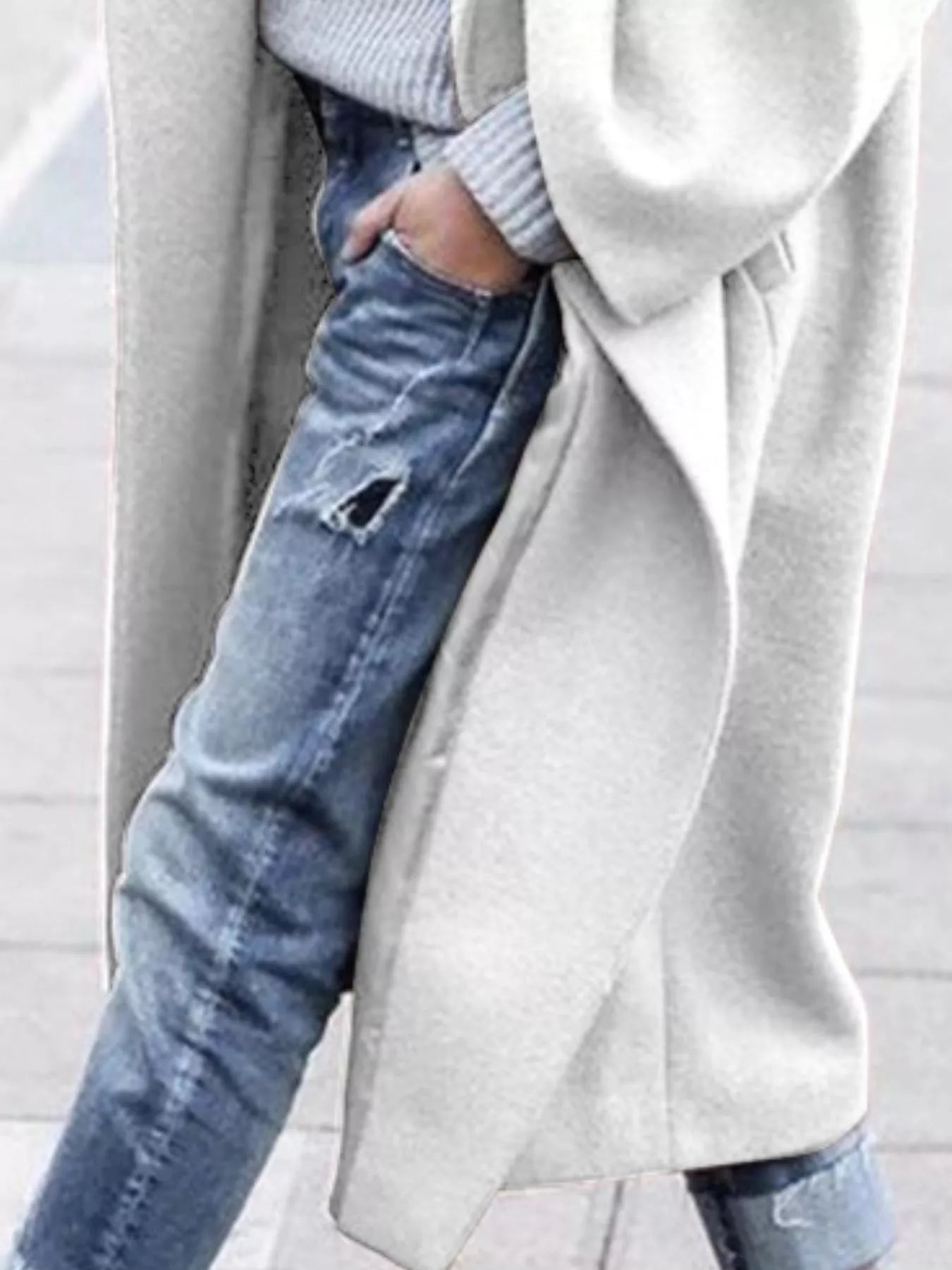 Charlotte | Women's Oversized Long Coat - Image 13