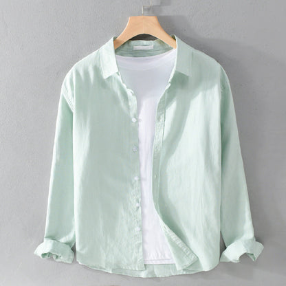 Bryan | Lofenzo Relaxed Linen Shirt - Image 4
