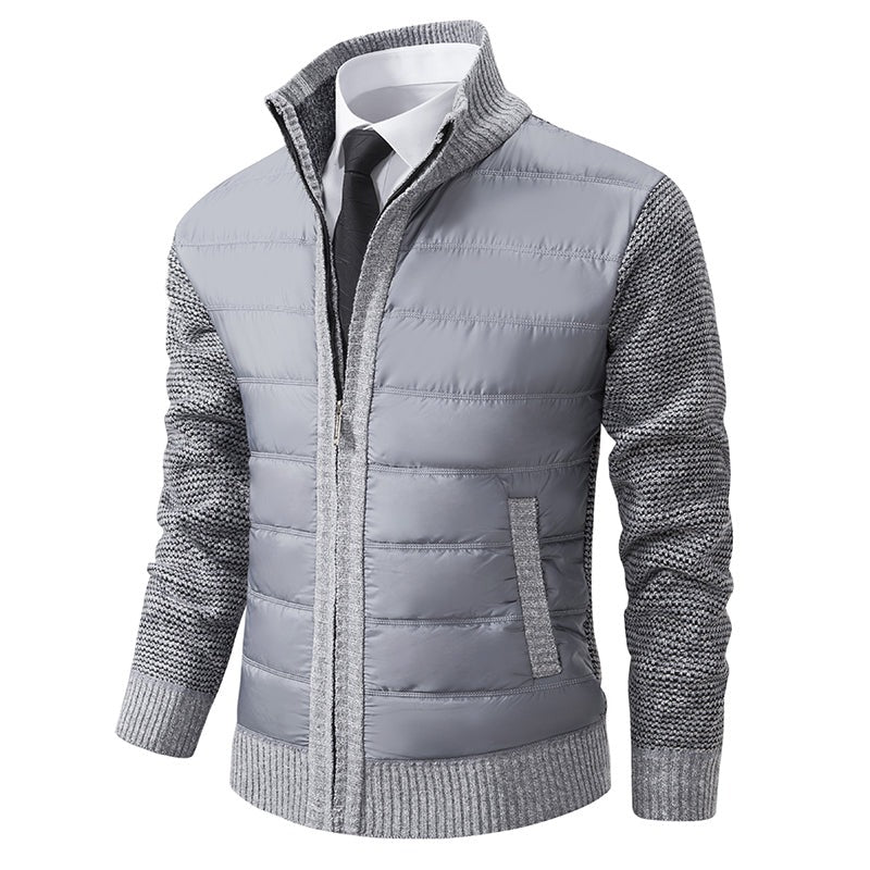 Jeff | Men's Zip-Up Puffer Jacket - Image 4