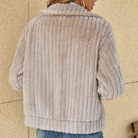 Stephanie | Luxurious Plush Fleece Jacket - Image 6