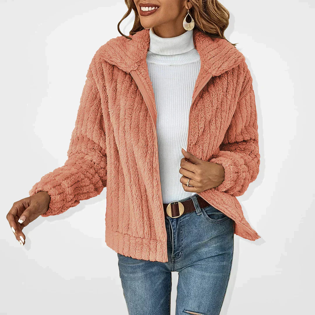 Stephanie | Luxurious Plush Fleece Jacket - Image 4
