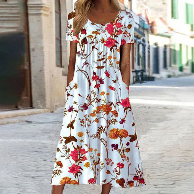 Emily | Elegant Eloise Floral Maxi Dress - Image 4
