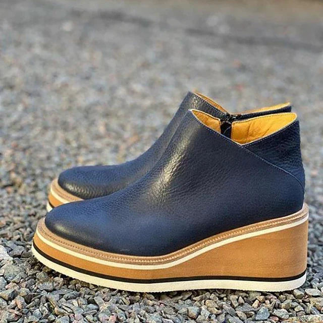 Courtney | Women's Wedge Booties - Image 8