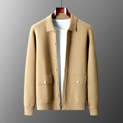 Charles | Men's Button-Down Sweater Cardigan - Image 2