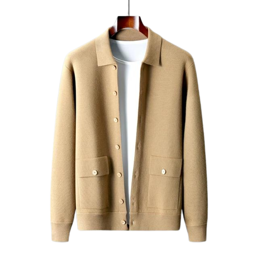 Charles | Men's Button-Down Sweater Cardigan - Image 4