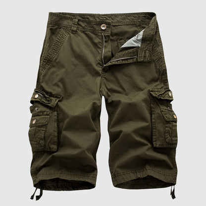 Roy | Durable Cargo Shorts for Men - Knee-Length Casual Wear - Image 6
