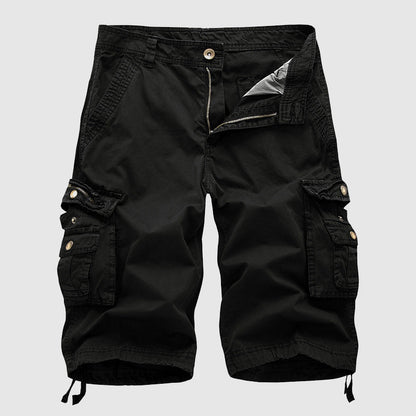 Roy | Durable Cargo Shorts for Men - Knee-Length Casual Wear - Image 9