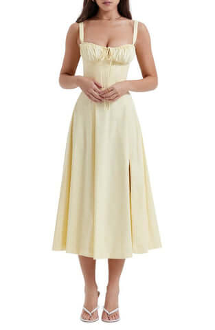 Sally | Angie Spring Dress - Floral Print Party Dress - Image 27
