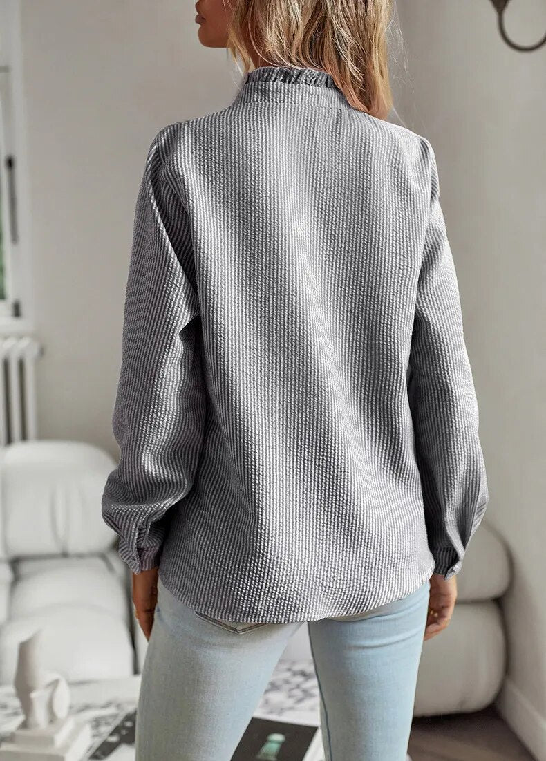 Lila | Elegant Ruffle Blouse for Women - Image 7