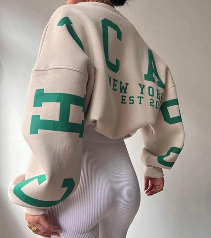 Donna | Women's Oversized Crewneck Sweatshirt - Image 1